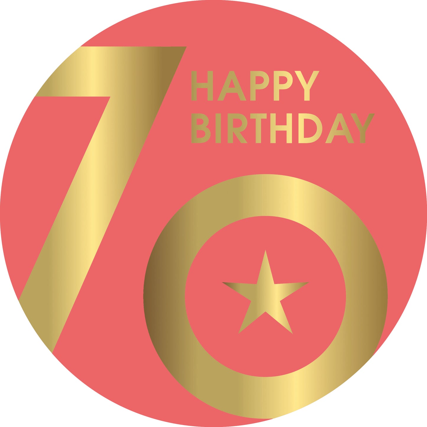 Tortenaufleger Geburtstag mit verschiedenen Zahlen rot