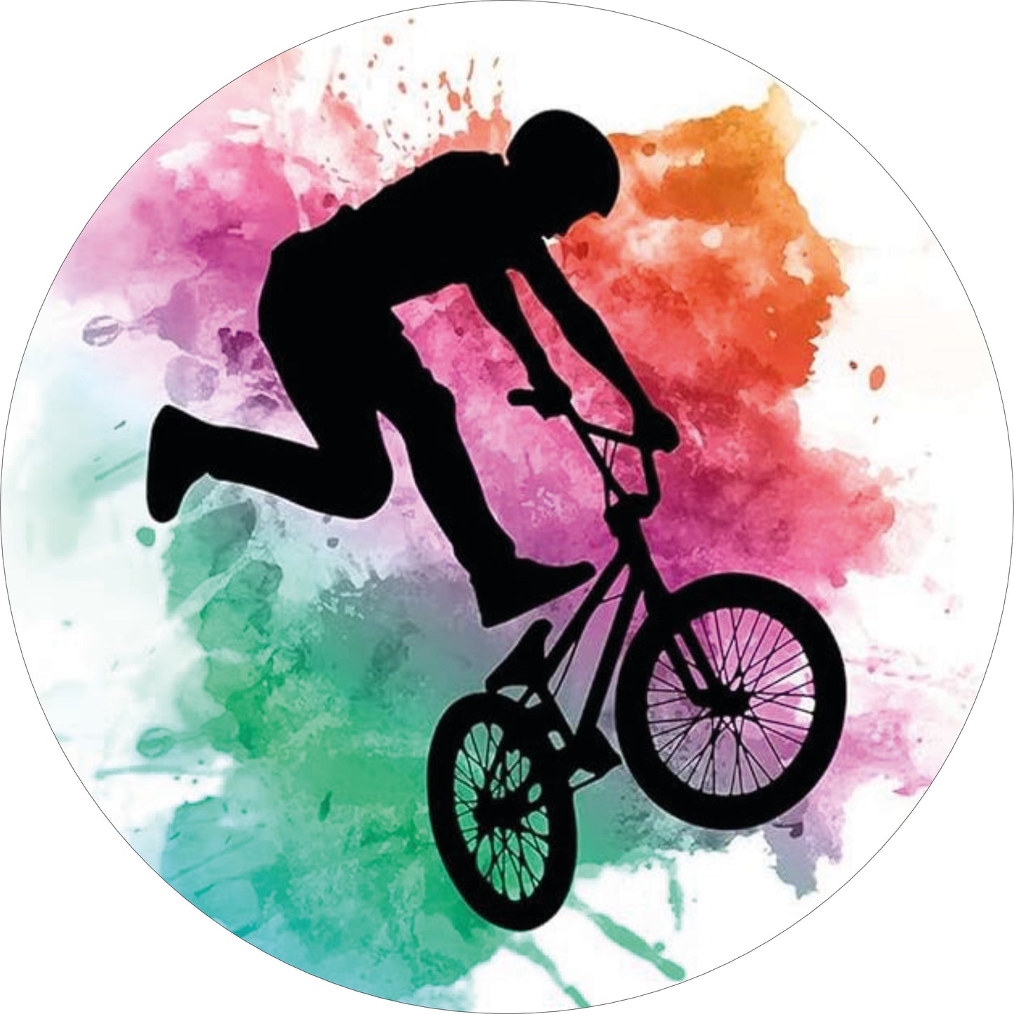 Tortenaufleger BMX Bike