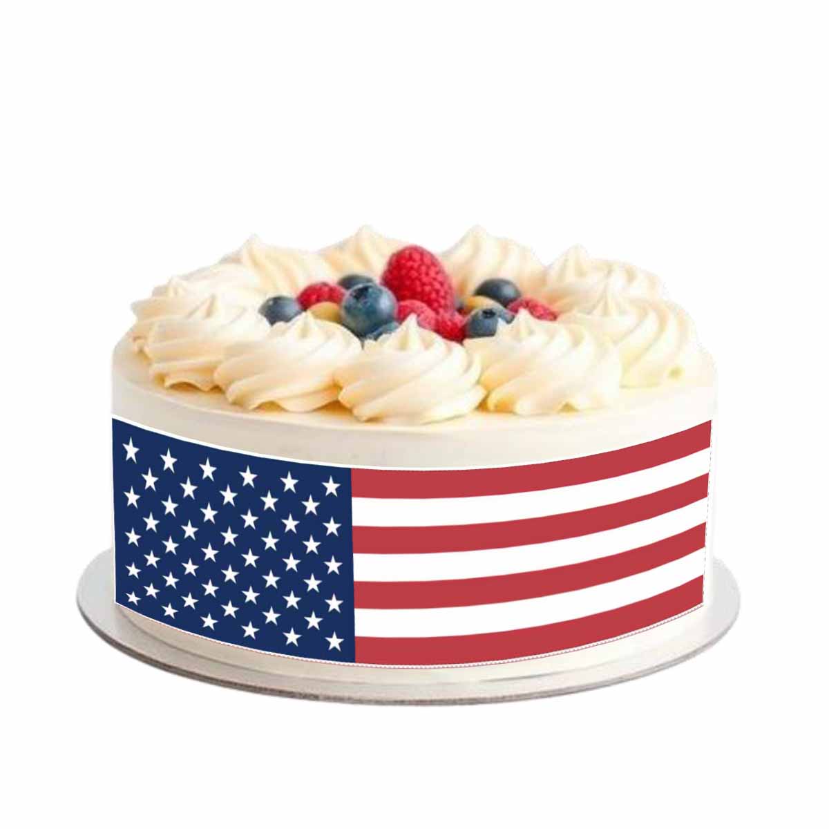 Essbares Tortenband USA