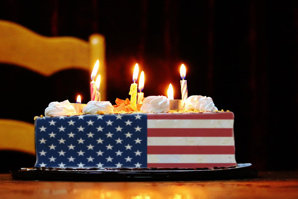 Essbares Tortenband USA