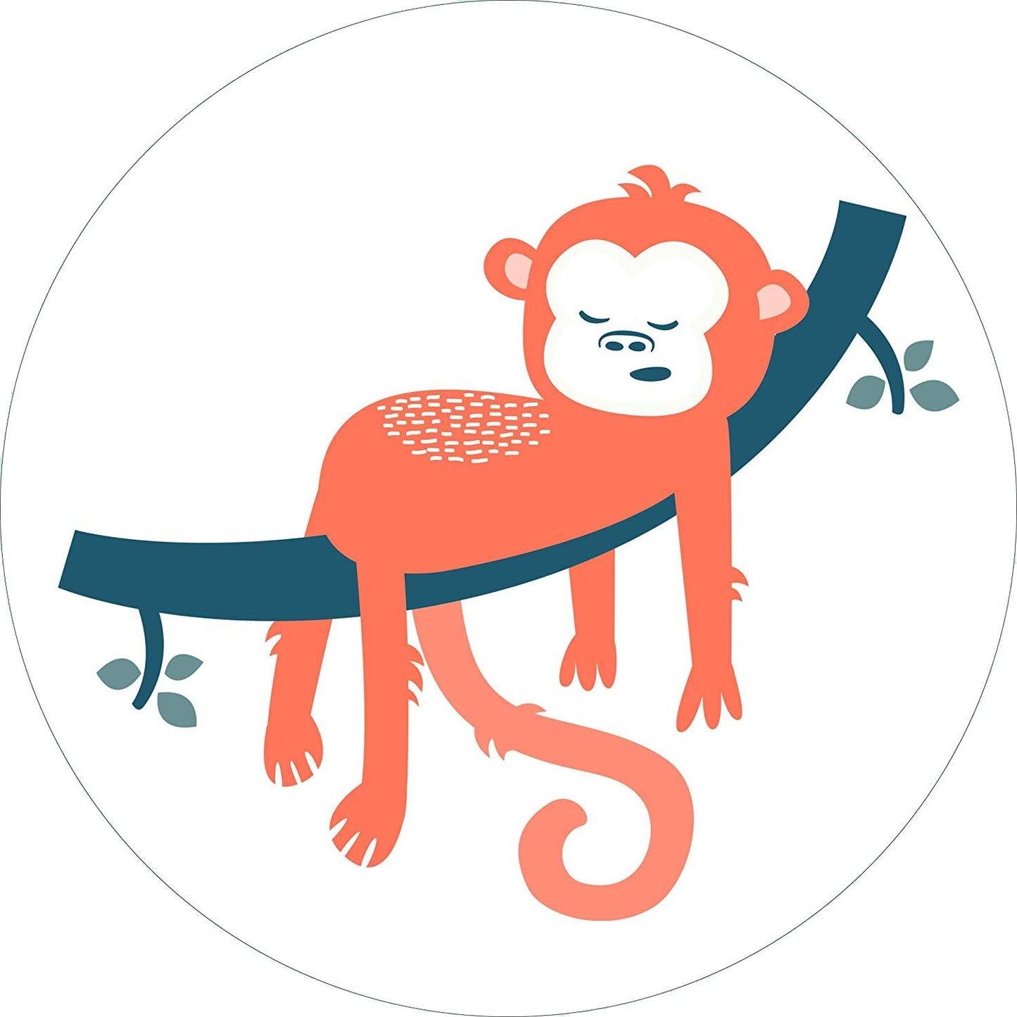 Tortenaufleger Schlafender Affe - Tolle-Tortenaufleger