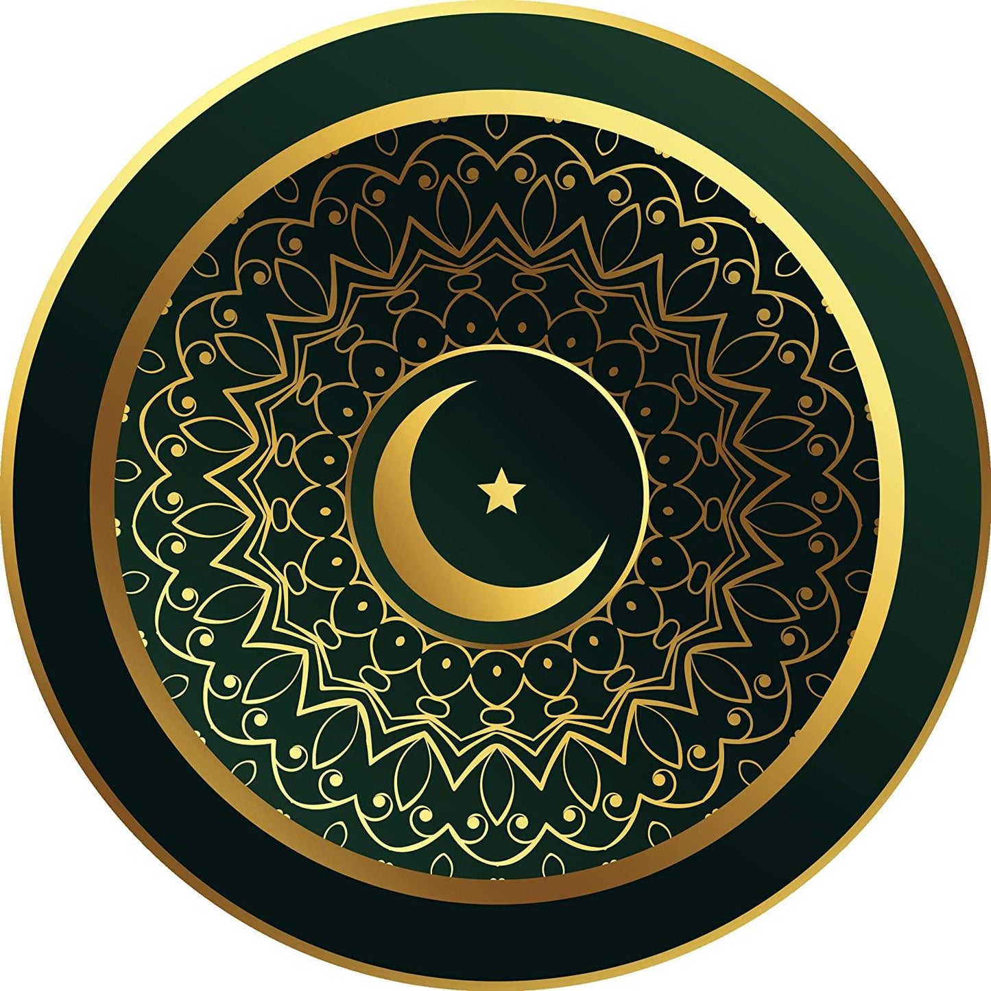 Tortenaufleger Mondsichel Orient - Tolle-Tortenaufleger