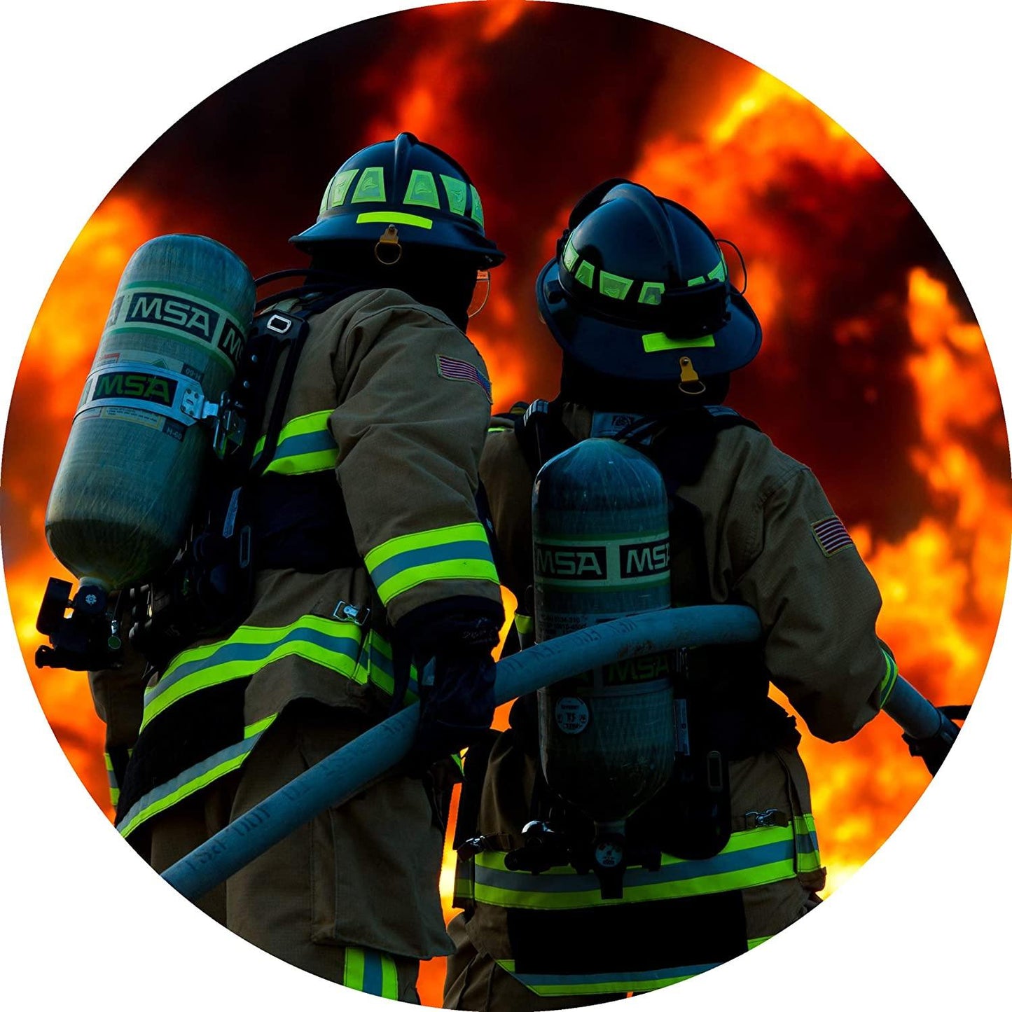 Tortenaufleger Feuerwehr Brand - Tolle-Tortenaufleger