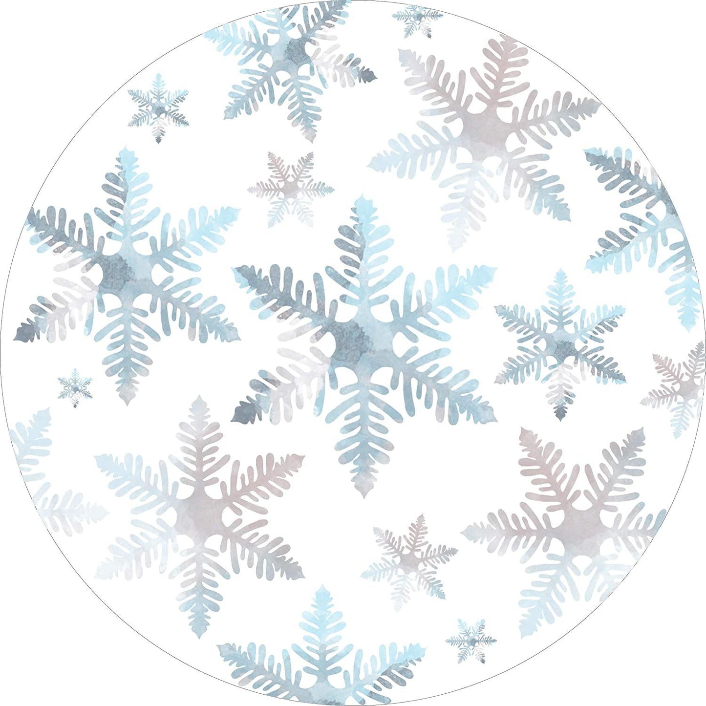 Tortenaufleger Schneeflocken - Tolle-Tortenaufleger
