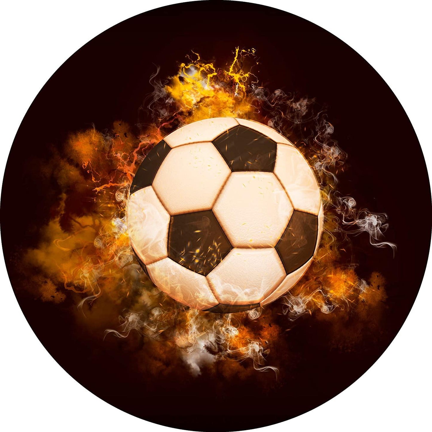 Tortenaufleger Fußball vor Explosion - Tolle-Tortenaufleger