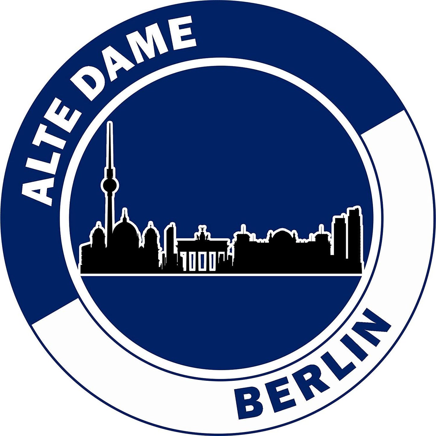 Tortenaufleger Berlin "Die alte Dame" - Tolle-Tortenaufleger