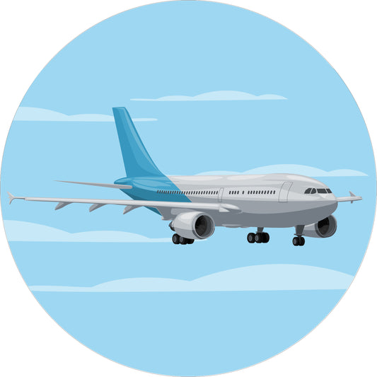 Tortenaufleger Flugzeug