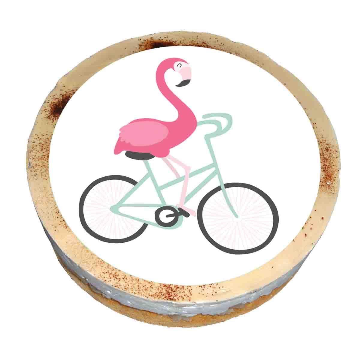 Tortenaufleger Flamingo - Tolle-Tortenaufleger