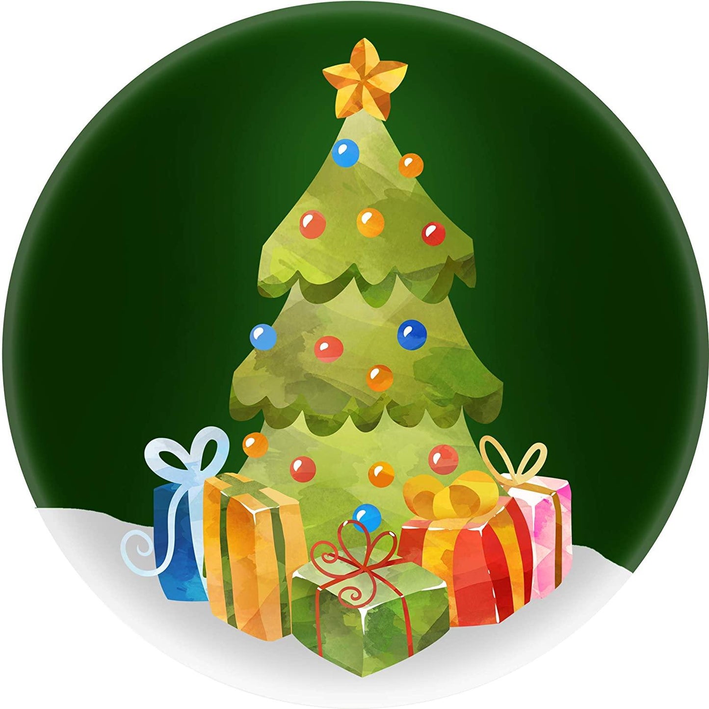 Tortenaufleger Weihnachtsbaum mit Geschenken - Tolle-Tortenaufleger