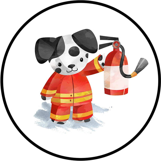 Tortenaufleger Feuerwehr - Hund - Tolle-Tortenaufleger