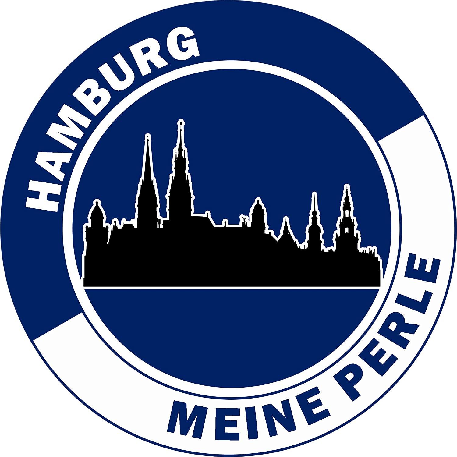 Tortenaufleger Hamburg "Meine Perle" - Tolle-Tortenaufleger