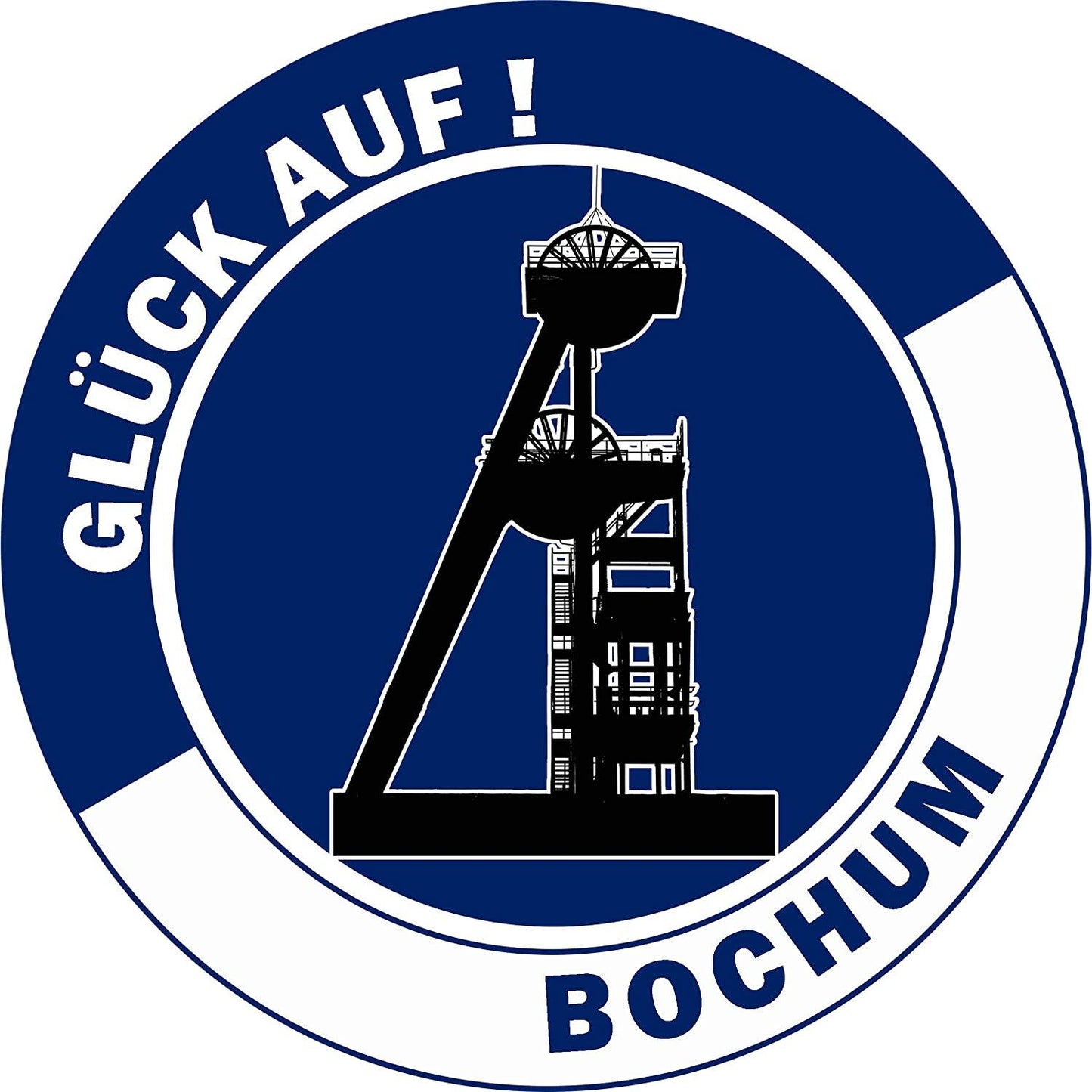 Tortenaufleger Bochum "Glück auf!" - Tolle-Tortenaufleger