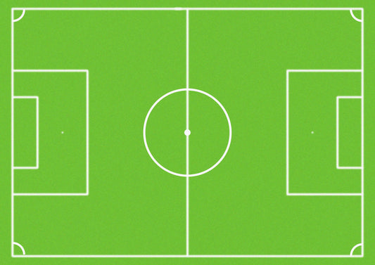 Tortenaufleger Fußballfeld DIN A4 - Tolle-Tortenaufleger