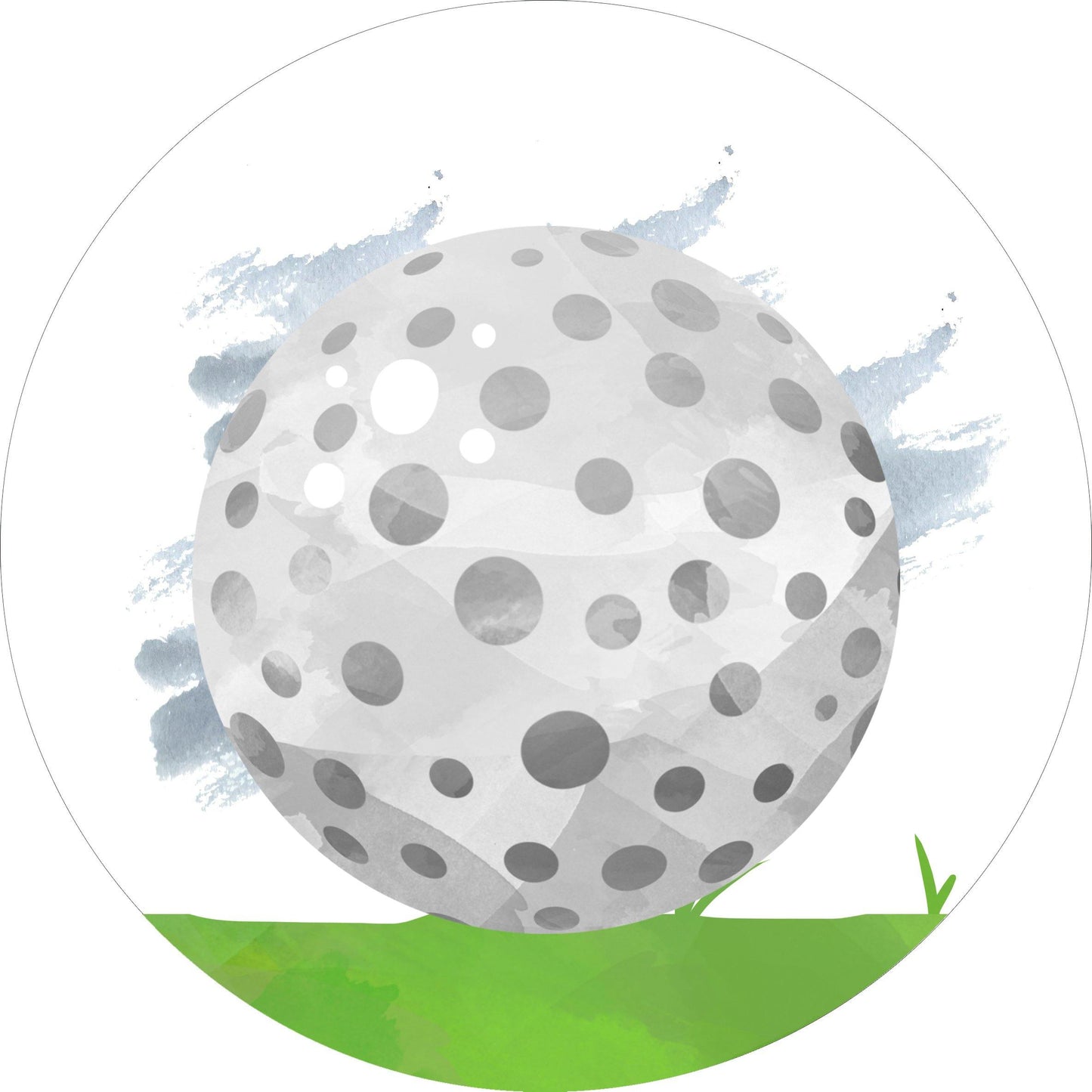 Tortenaufleger Golfball - Tolle-Tortenaufleger