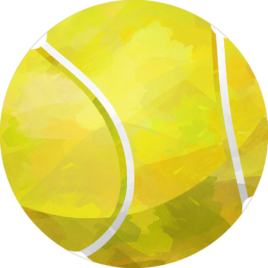 Tortenaufleger Tennisball - Tolle-Tortenaufleger